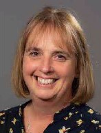 A head-and-shoulders photograph of Karen Edwards, local authority partner member of NHS Frimley's board